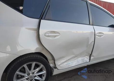 2014 Toyota Prius V Five from USA, damaged, VIN JTDZN3EU1EJ003156